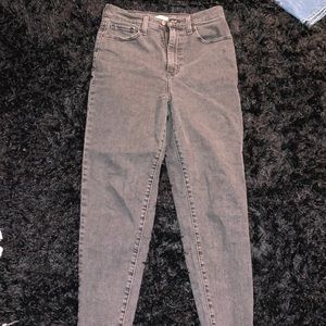 Levi’s high waisted taper jeans